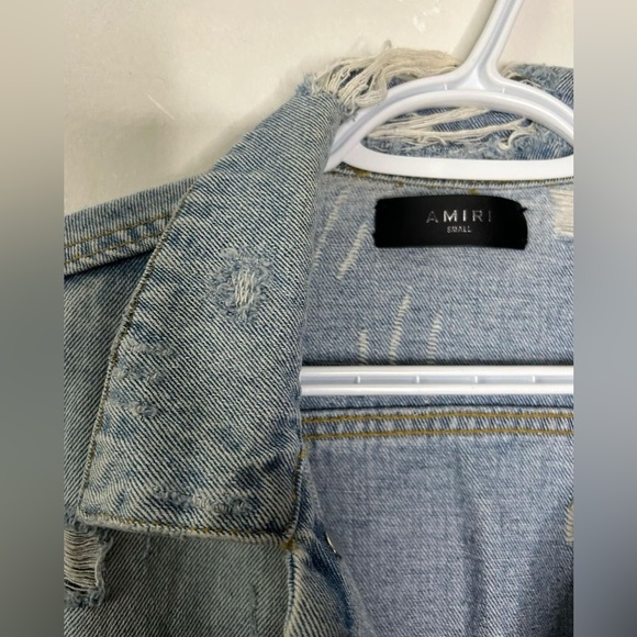 AMIRI - INCREDIBLE - #HOLLYWOOD - PAINTED - Denim Jacket - Picture 5 of 5